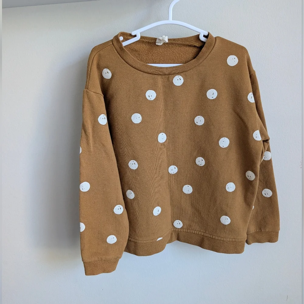 Quincy Mae Brown Shirt - Picture 1 of 3